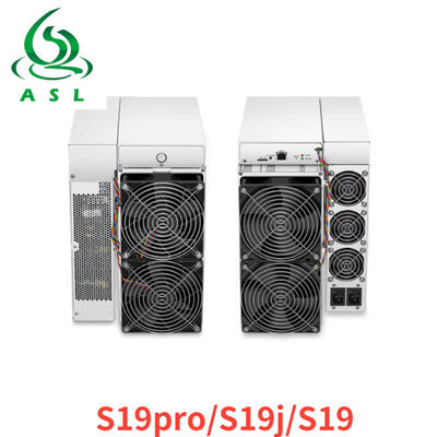 ASL SHA256 Bitmain Asic Antminer S19 95T 3250W With PSU